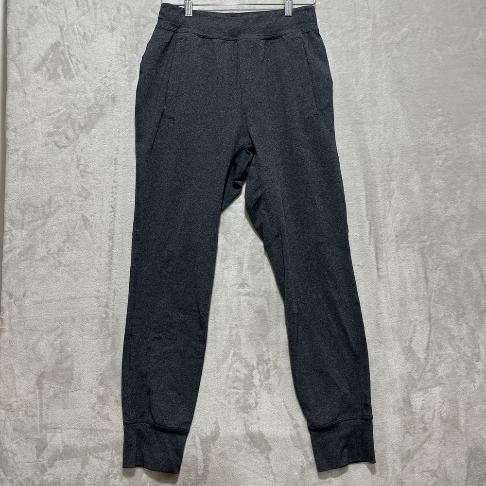 Lululemon Joggers Jogging Pants Sweatpants‎ Men's S Charcoal Gray Drawstring